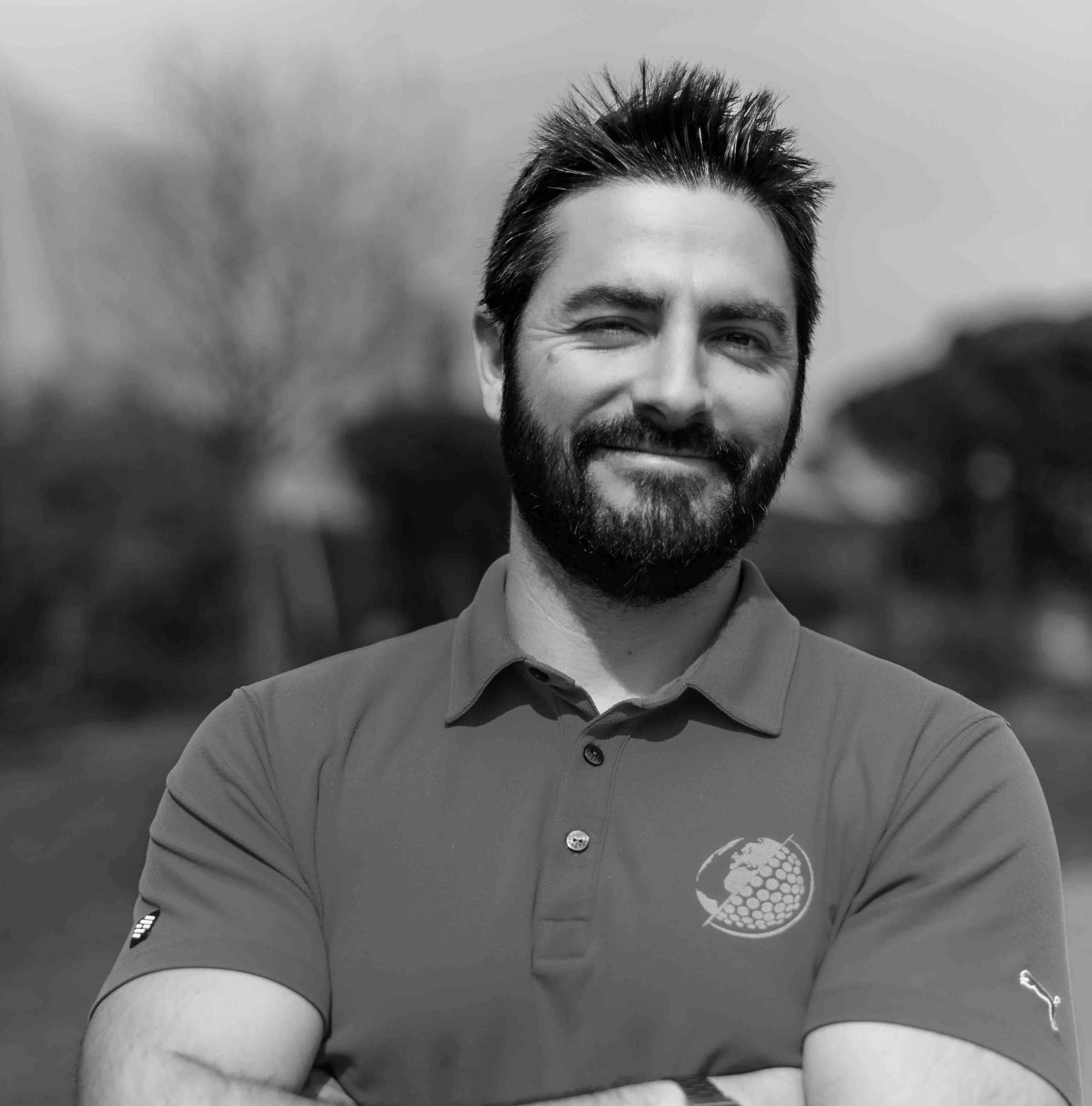 Paul homme quarantaine sur Greens de golf